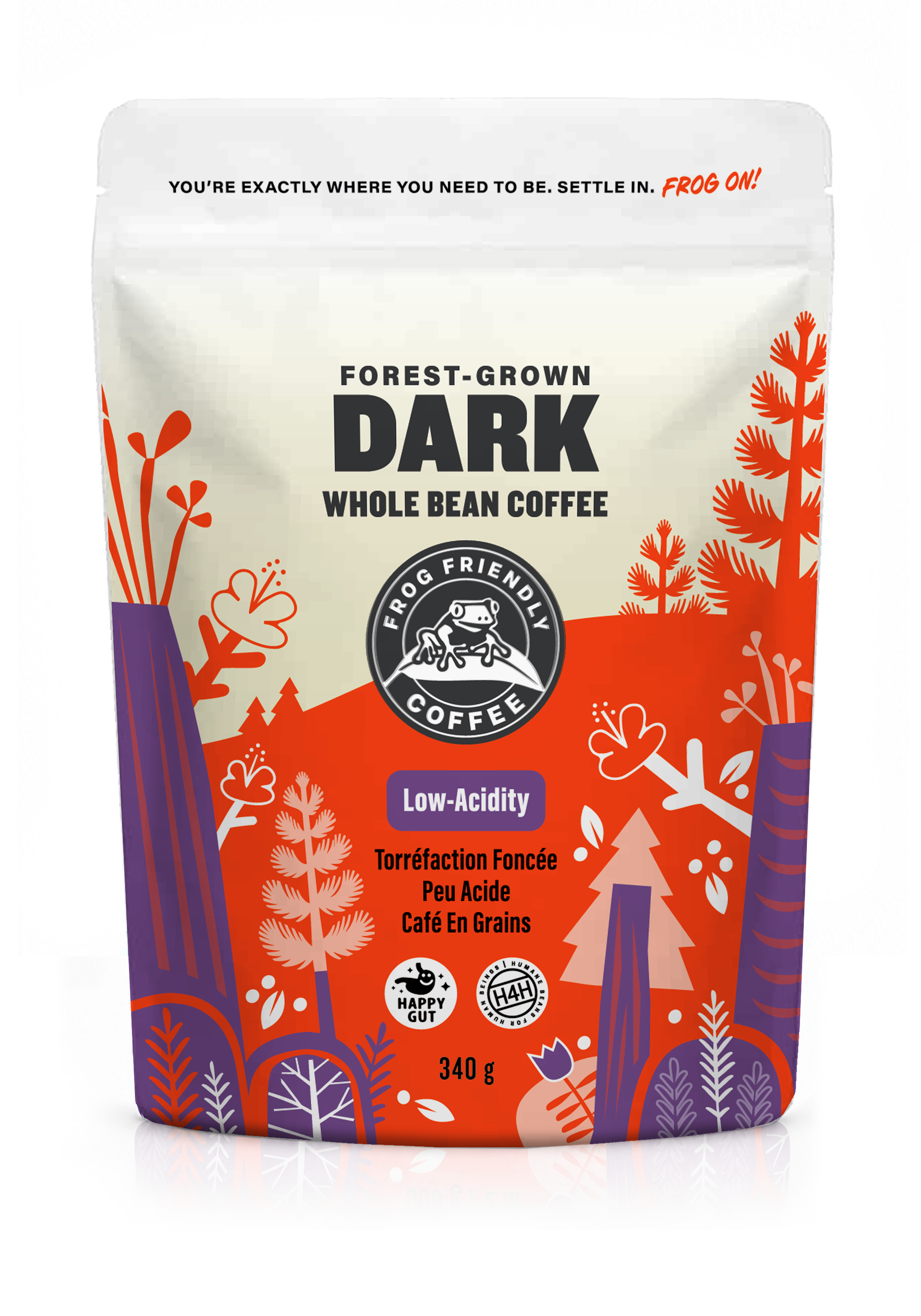 Dark Roast | Whole Bean 340g – Frog Friendly Coffee