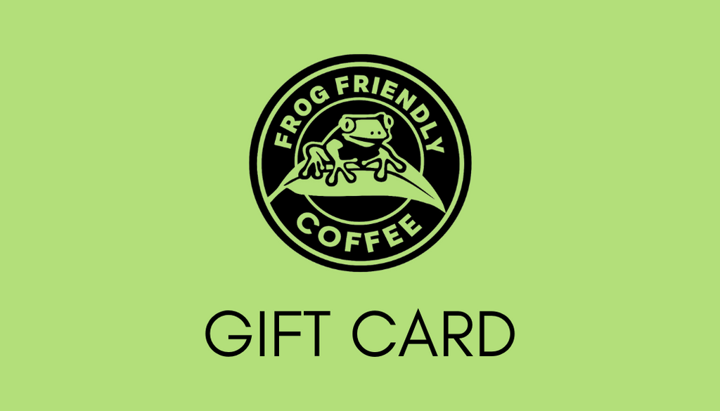 Frog Friendly Gift Card